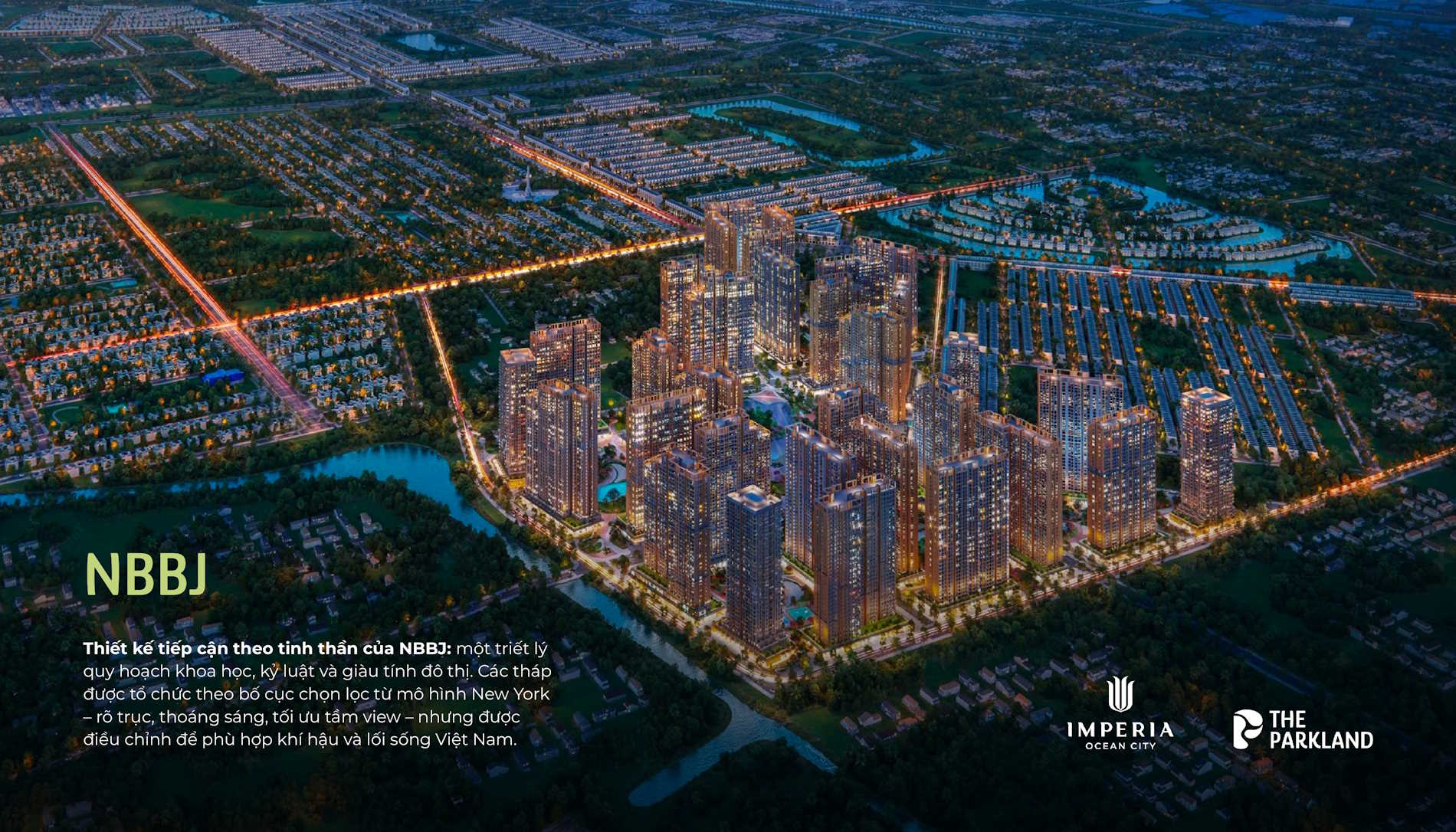 Imperia Ocean City - The Cityon, Imperia Ocean City hay The Parkland?